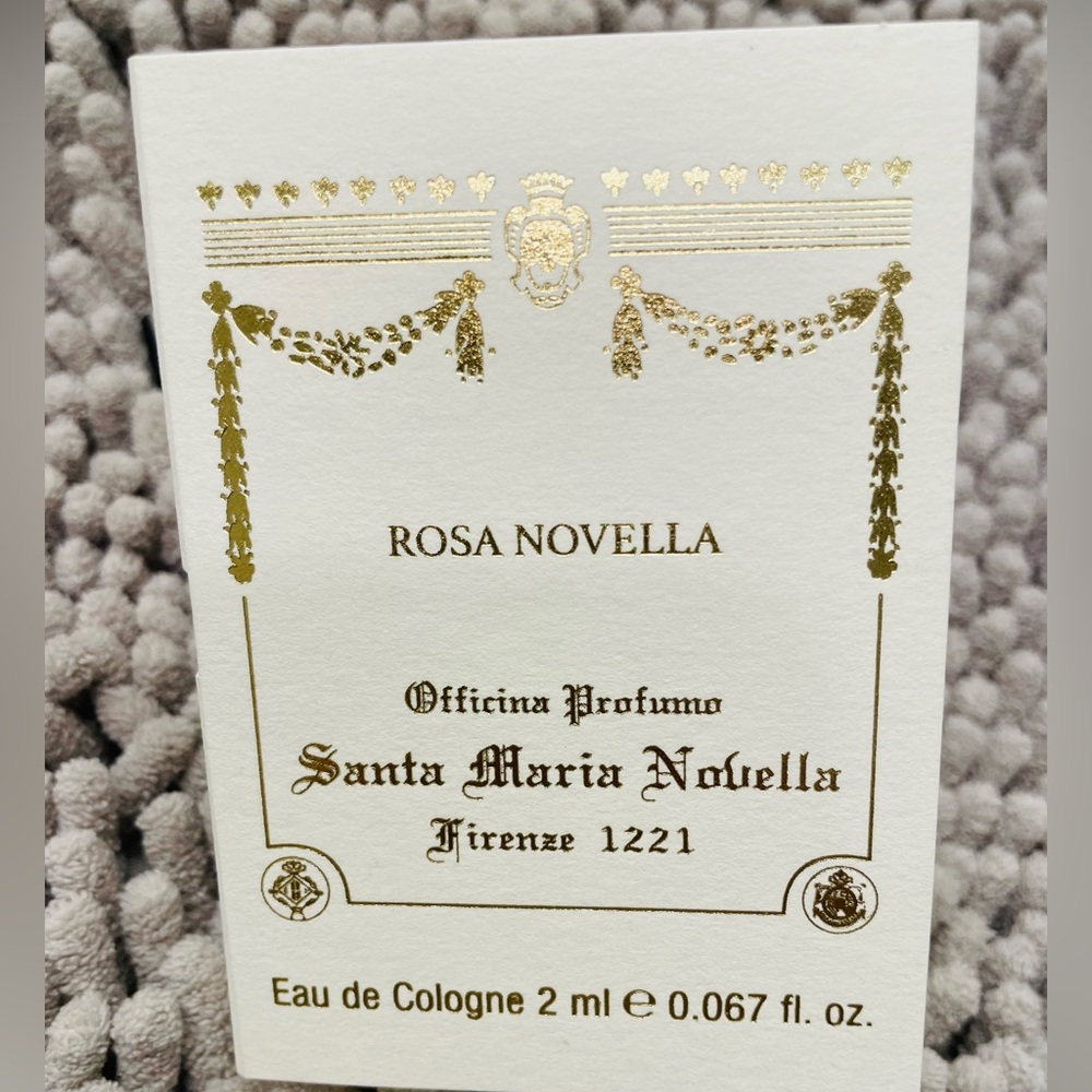 Santa Maria Novella Rosa Novella Eau de Cologne Sample, 0.06 fl oz